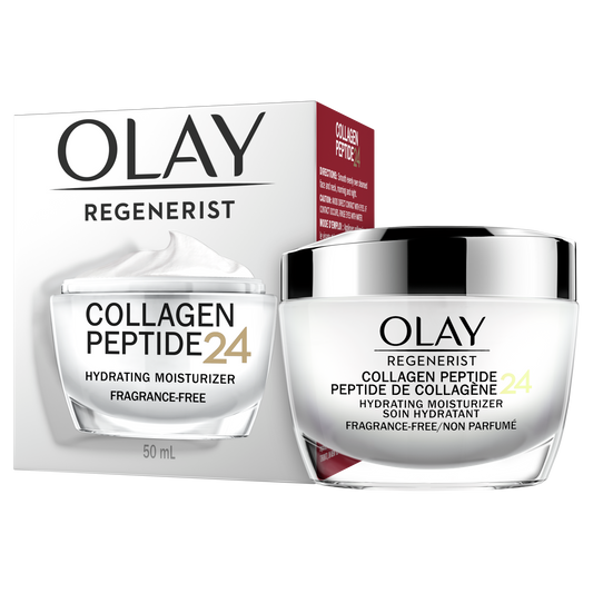 Olay Regenerist Collagen Peptide 24 Face Moisturizer, Fragrance-Free, 50 mL
