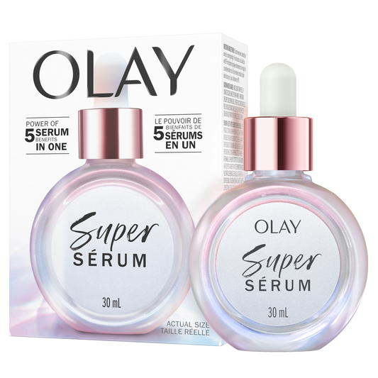 Olay Super Serum 5-in-1 Facial Serum, 30 mL