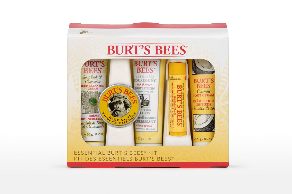 Burt's Bees Essential Everyday Beauty Gift Set, 5 Pieces