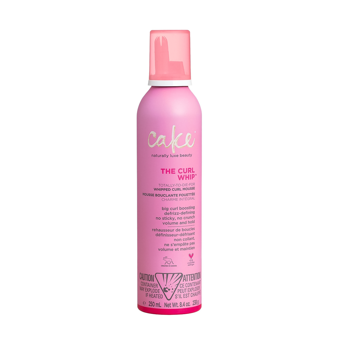 Cake Beauty The Curl Whip Whipped Curl Mousse, 250 mL