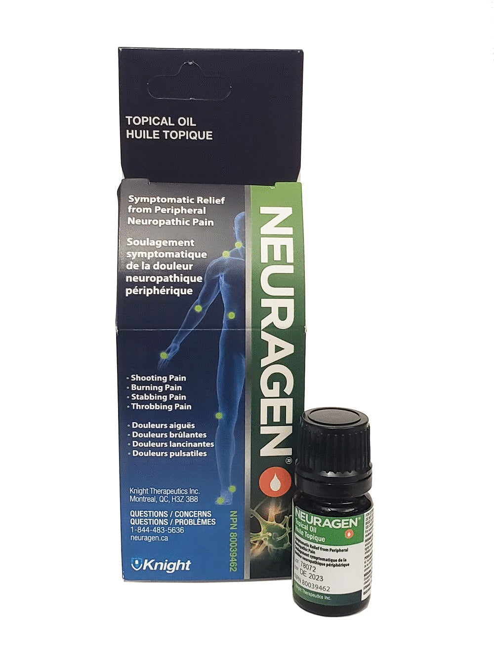 Neuragen RL Nerve Pain Treatment Topical Oil, 15 mL