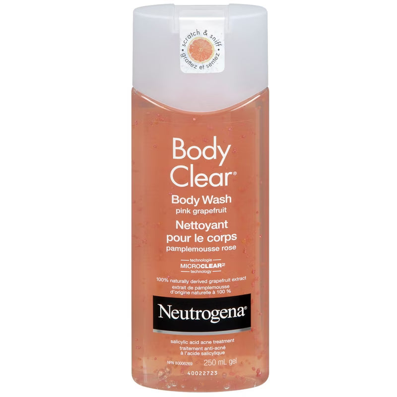 Neutrogena Body Clear Body Wash Pink Grapefruit 250 mL