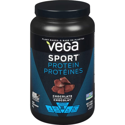 Vega Sport Protein + Recovery Chocolate Protein Powder, 837 g