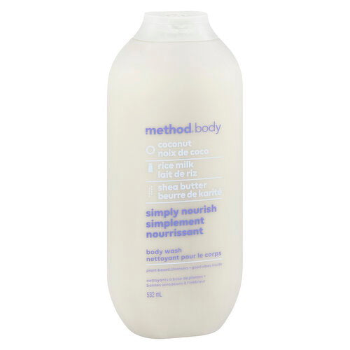Method Body Wash Simply Nourish, 532 mL