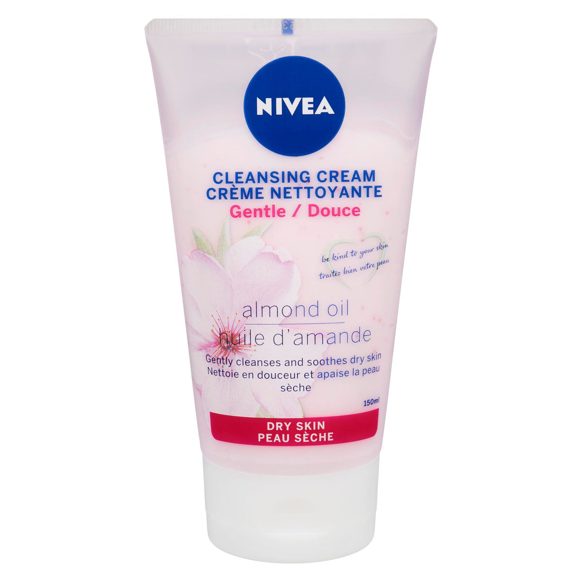 NIVEA Gentle Cleansing Cream for Dry Skin, 150 mL