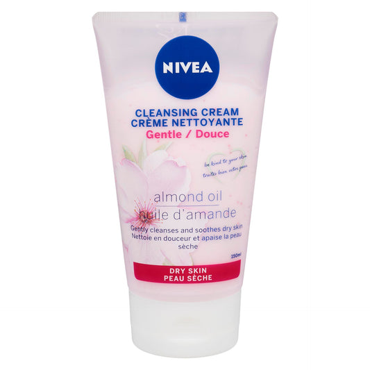 NIVEA Gentle Cleansing Cream for Dry Skin, 150 mL