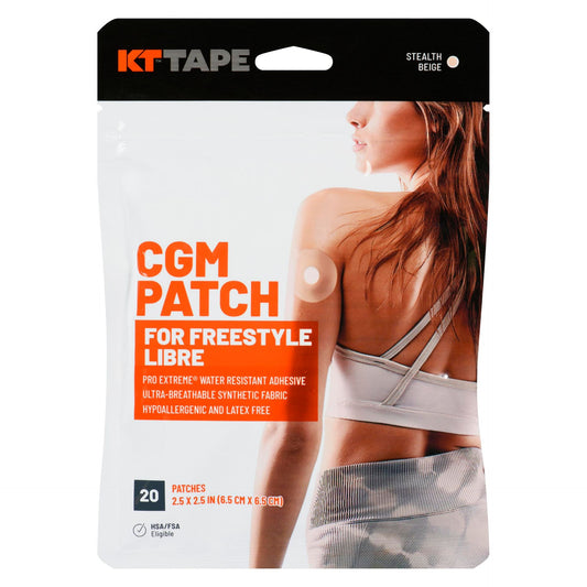 KT Tape CGM Patch for FreeStyle Libre 2, 20 Patches