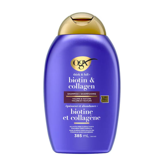 OGX Thick & Full+ Biotin & Collagen Volumizing Shampoo, 385 mL