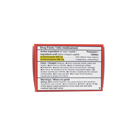 Option+ Arthritis Pain Relief Extended Release Caplets, Acetaminophen 650 mg, 50 Caplets