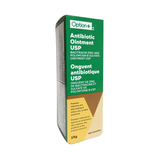 Option+ Antibiotic Ointment USP 15 g
