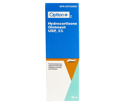 Option+ Hydrocortisone Ointment USP 1% 30 g
