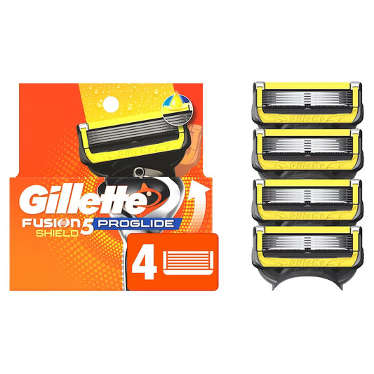 Gillette Fusion ProShield Razor Blade Refills, 4 Cartridges