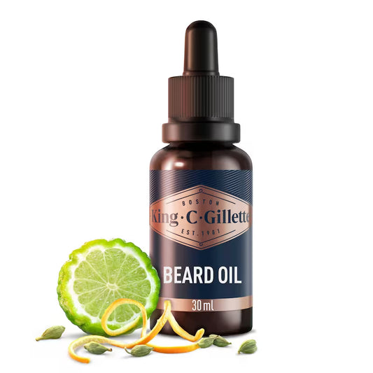 King C. Gillette Beard Oil with Argan Oil, 30 mL
