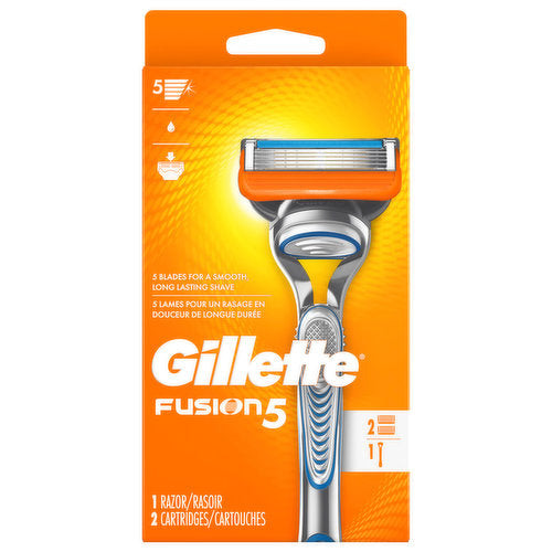 Gillette Fusion5 Power Men's Razor with 1 Refill