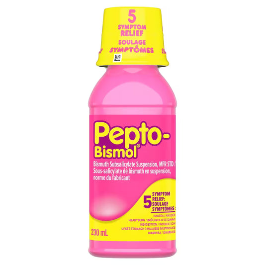 Pepto Bismol Original Liquid Antacid, 230 mL