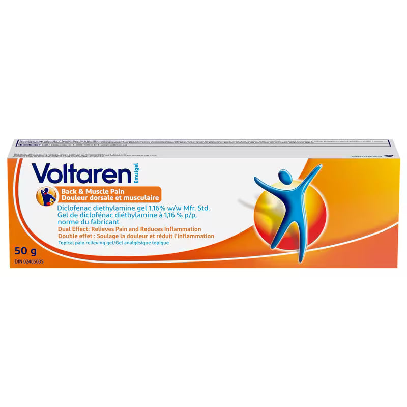 Voltaren Emulgel Back & Muscle Pain 1.16% Gel, 50 g