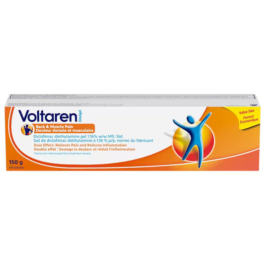 Voltaren Emulgel Back & Muscle Pain Gel, 150 g
