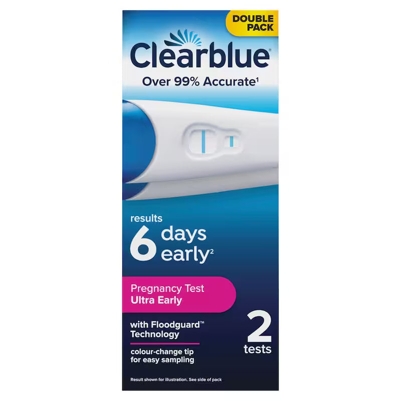 Clearblue Ultra Early Pregnancy Test Kit, 2 Tests