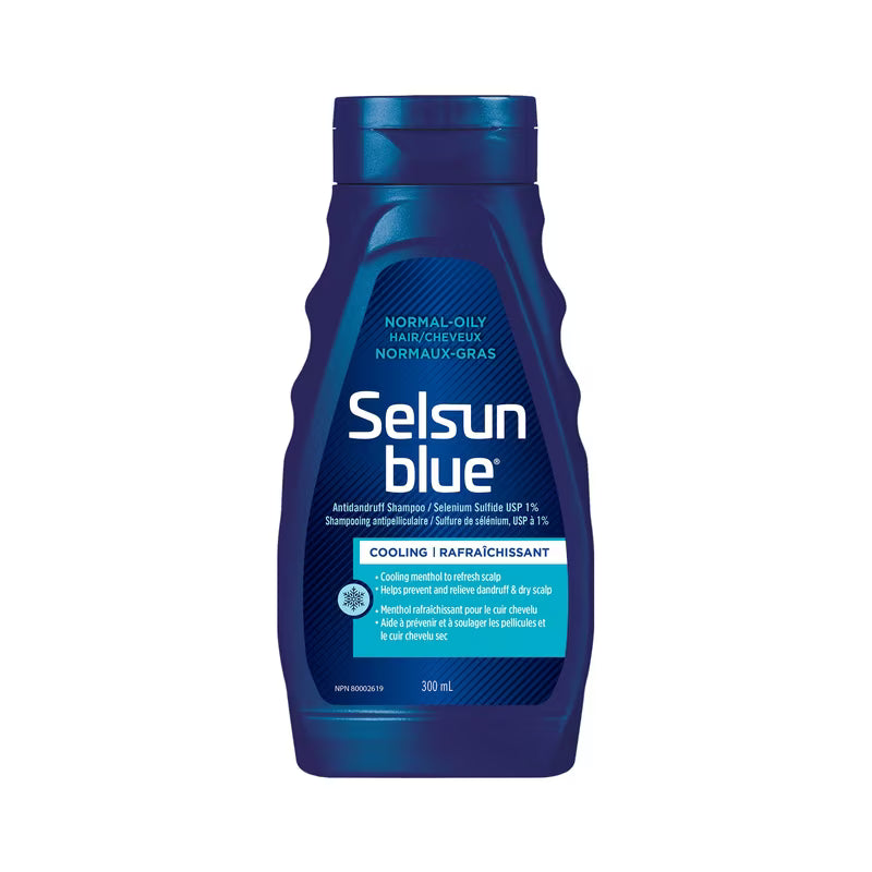 Selsun Blue Normal/Oily Hair Anti-Dandruff Shampoo, 300 mL