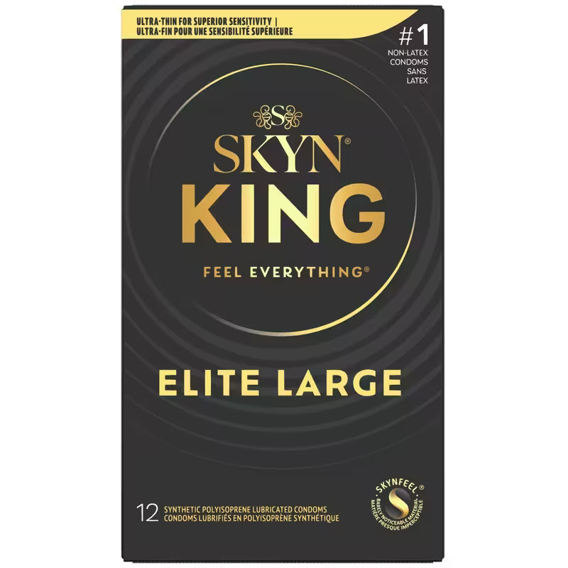 SKYN King Elite Large Condoms 12 Count