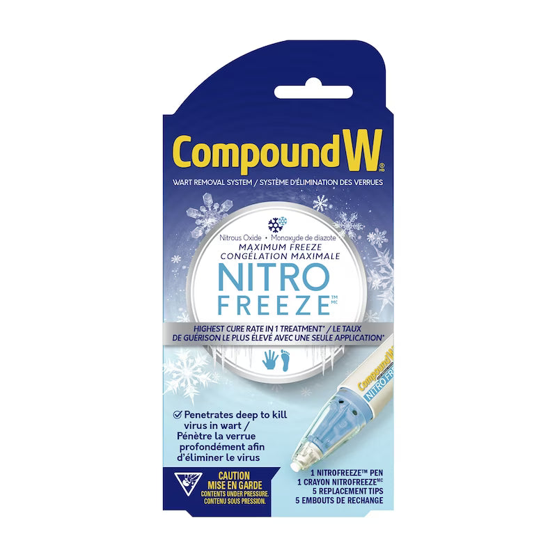 Compound W NitroFreeze Wart Removal System, 6 Applications