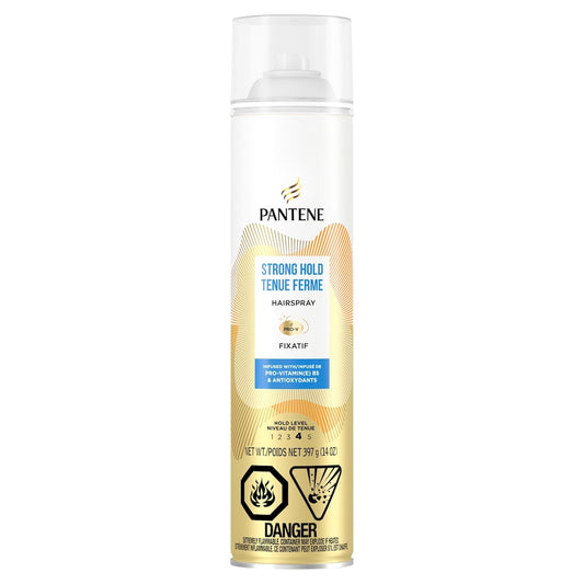 Pantene Strong Hold Hairspray Level 4, 397 g