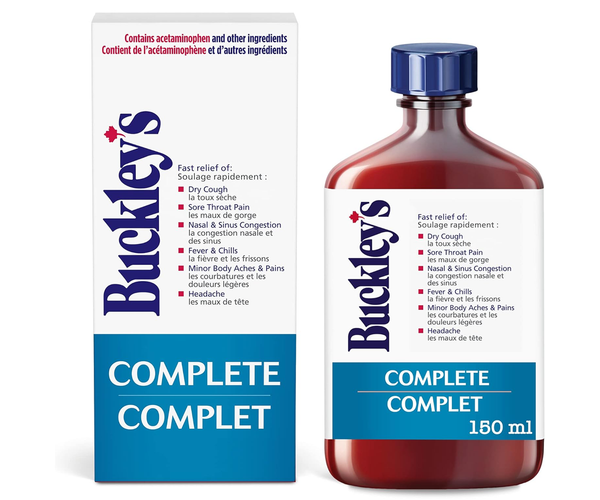 Buckley's Complete Cough, Cold & Flu Syrup, 150 mL