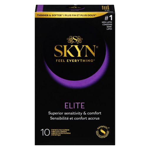 SKYN Elite Non-Latex Condoms, 10 Count