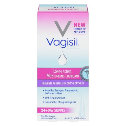 Vagisil ProHydrate Natural Feel Personal Lubricant, 8 Applicators