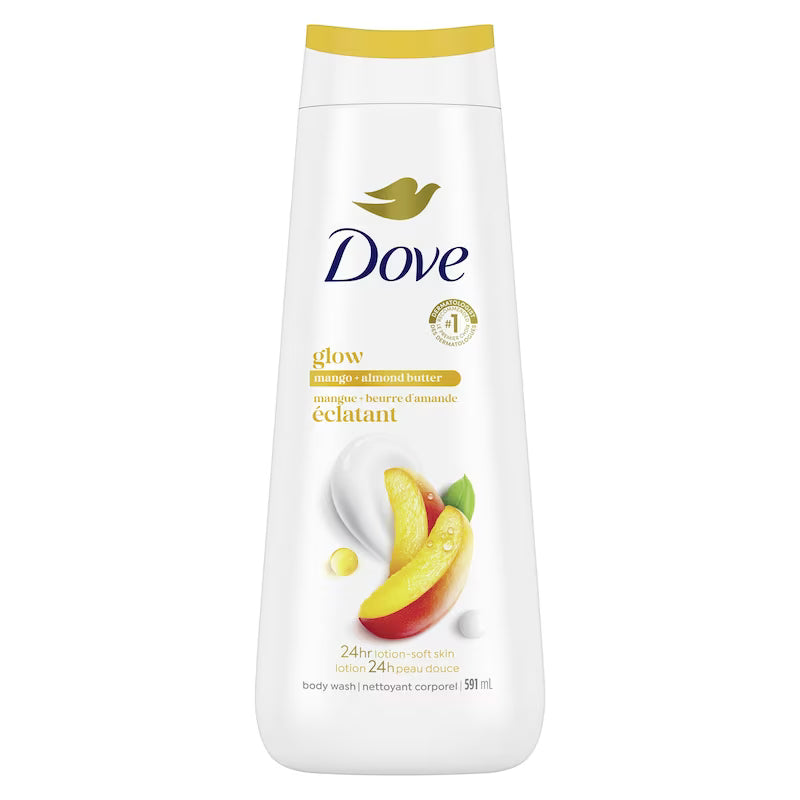 Dove Glowing Body Wash Mango & Almond Butters 591 mL