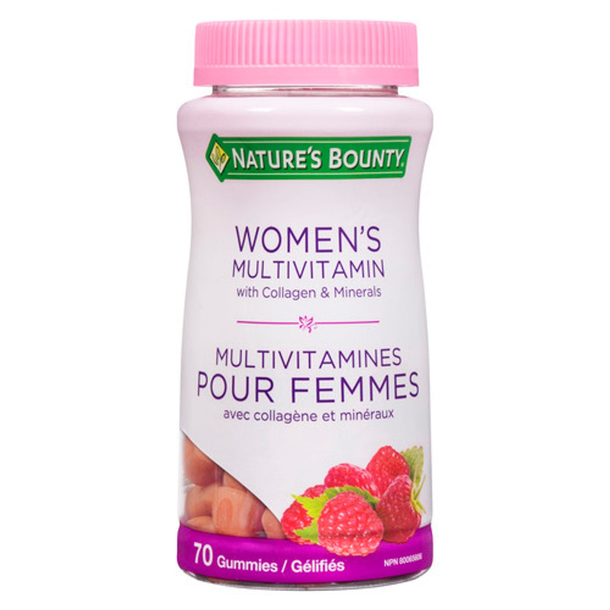 Nature's Bounty Women's Multivitamin Gummies, Mixed Berry, 70 Gummies