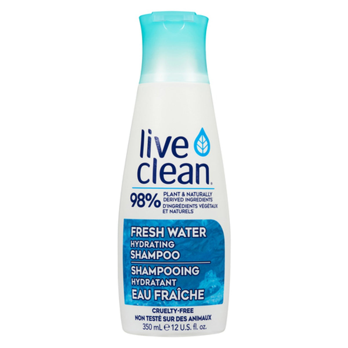 Live Clean Fresh Water Hydrating Shampoo, 350 mL