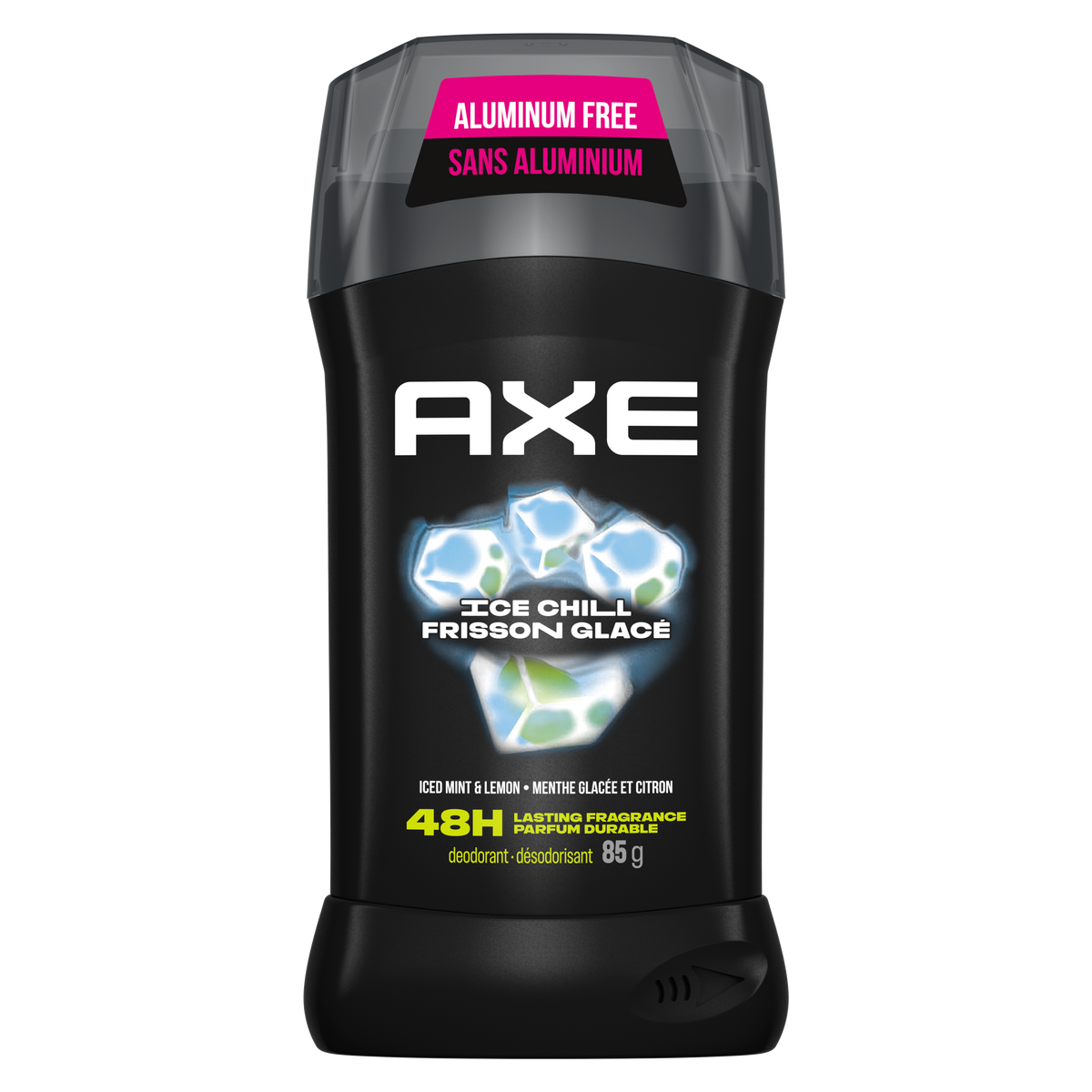 AXE Ice Chill Deodorant Stick, Iced Mint & Lemon, 85 g