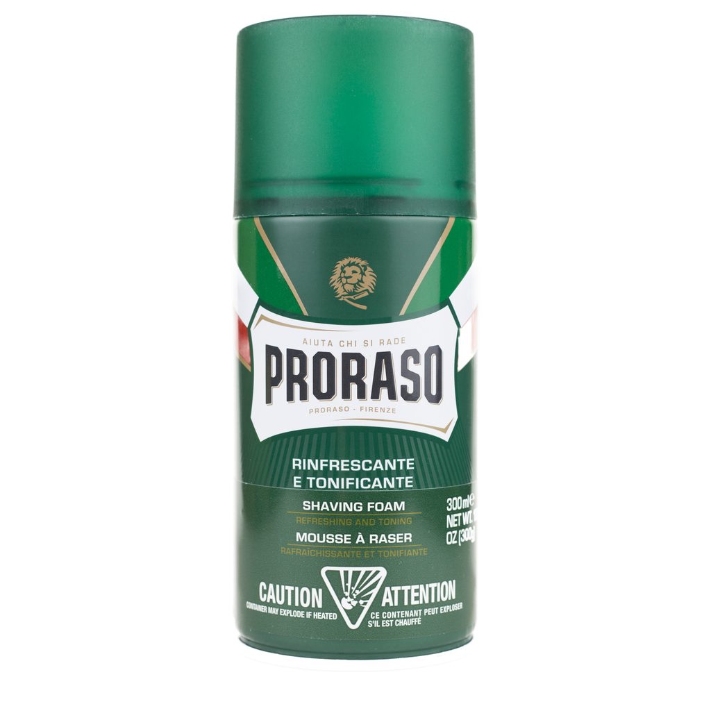 Proraso Eucalyptus Oil & Menthol Shaving Foam, 300 mL