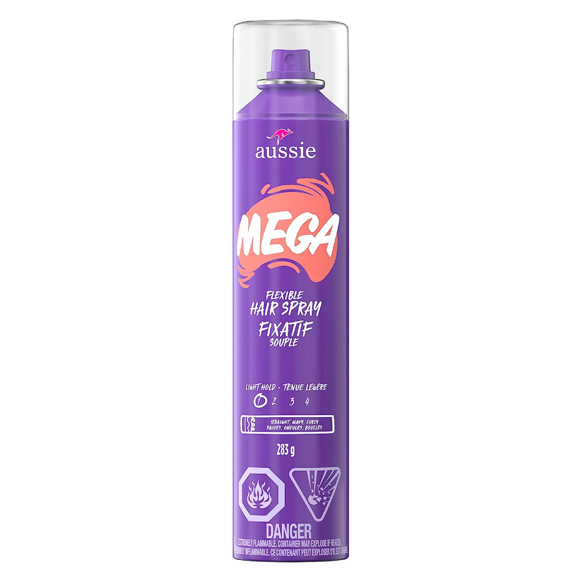 Aussie Mega Flexible Hair Spray Light Hold 283 g