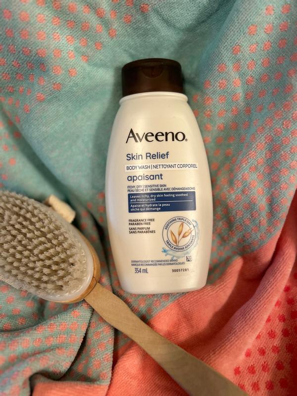 Aveeno Skin Relief Fragrance-Free Body Wash, 354 mL