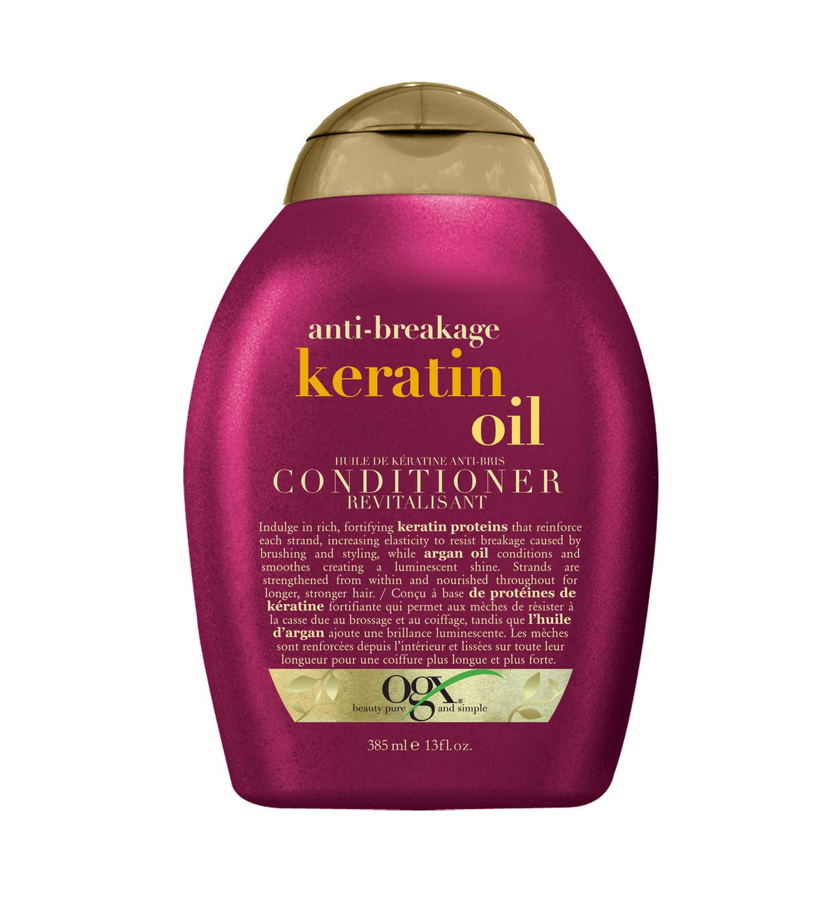 OGX Anti-Breakage + Keratin Oil Conditioner, 385 mL