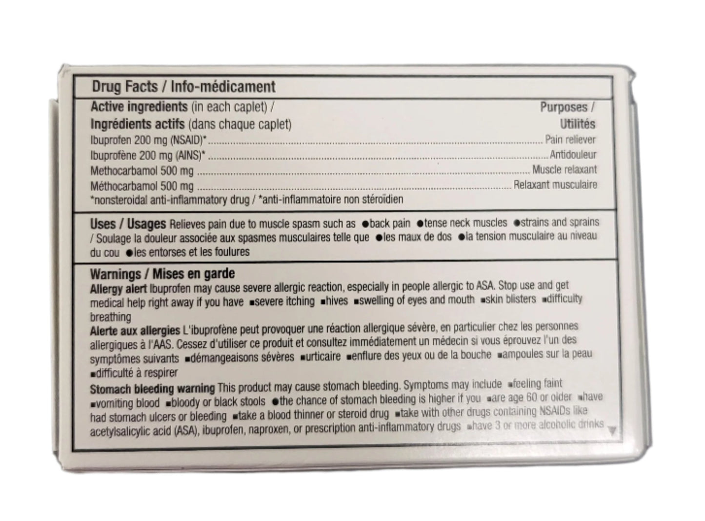 OPTION+MUSCLE AND BACK PLATINUM PAIN RELIEF