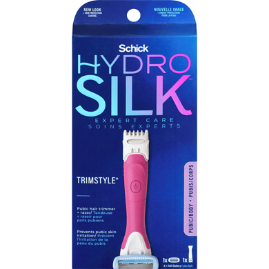 Schick Hydro Silk TrimStyle Razor & Bikini Trimmer, 1 Razor
