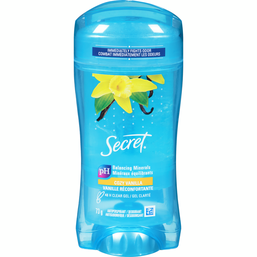 Secret Clear Gel Antiperspirant & Deodorant, Va Va Vanilla, 73 g