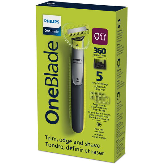 Philips OneBlade 360 Face + Body Trimmer and Shaver QP2834/23