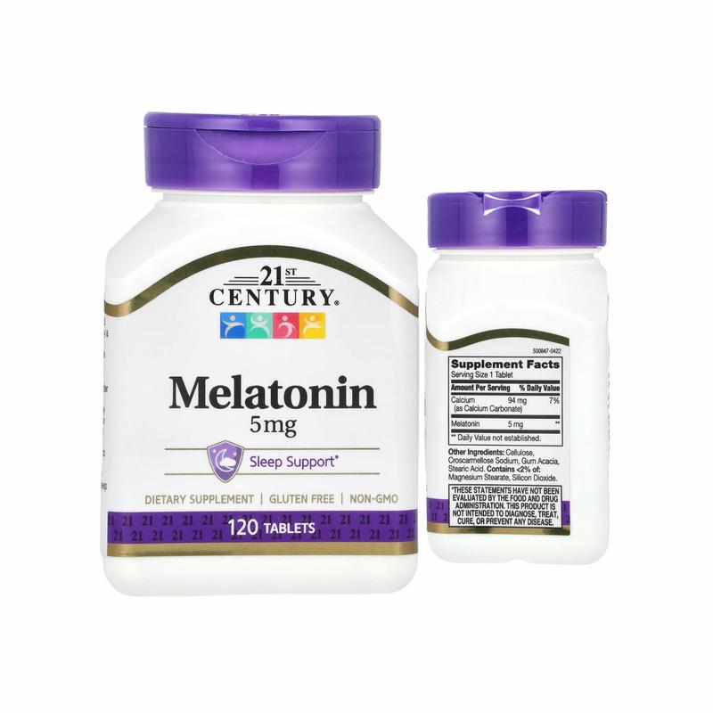 Webber Naturals Melatonin Extra Strength Quick Dissolve 5 mg Sublingual Tablets, 144 Count