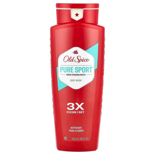 Old Spice High Endurance Pure Sport Body Wash, 532 mL