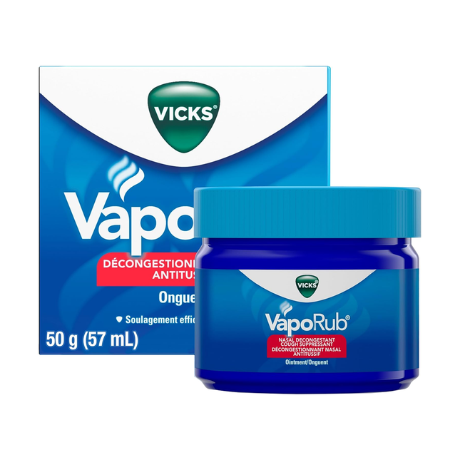 Vicks VapoRub Original Ointment Jar, 50 g