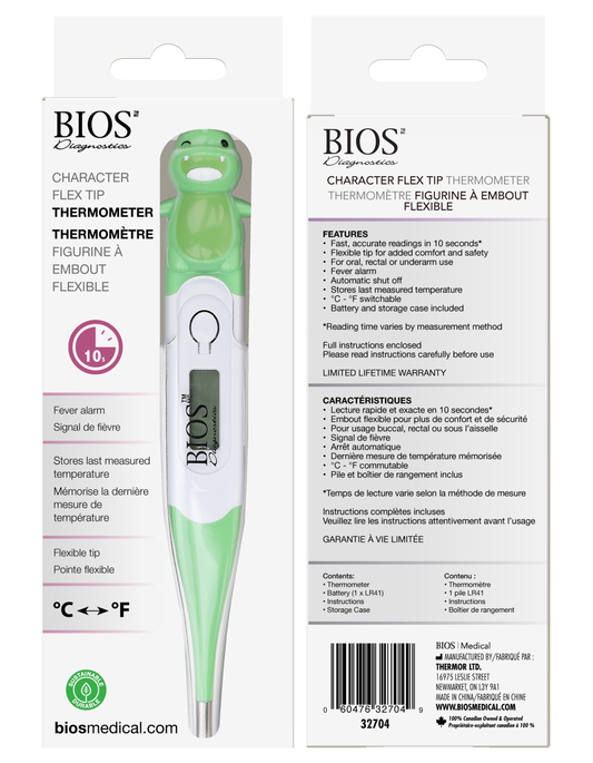 BIOS Diagnostics Character Flex-Tip Thermometer