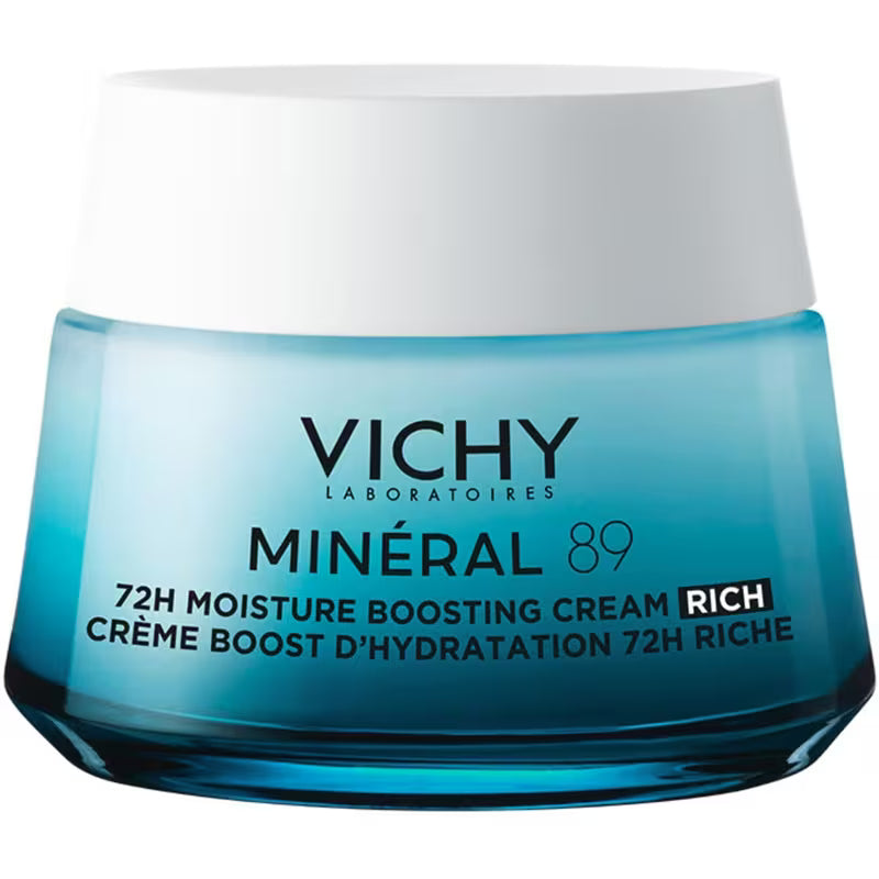 Vichy Minéral 89 72H Moisture Boosting Rich Cream, 50 mL