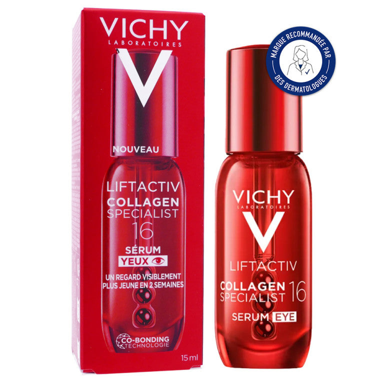 Vichy Liftactiv Collagen Specialist 16 Eye Serum, 15 mL