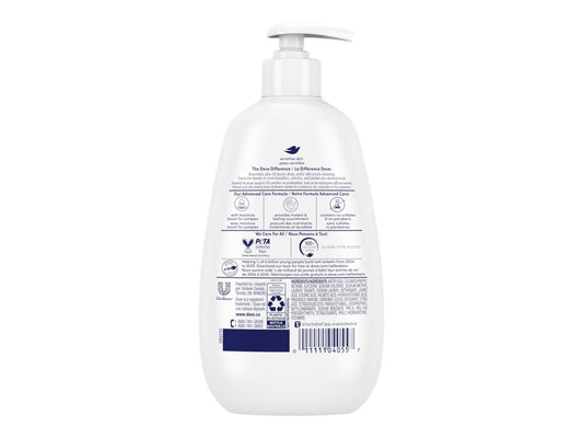 Dove Advanced Care Sensitive Skin Hand Wash, 355 mL