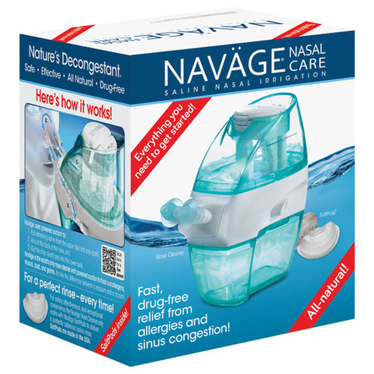 Naväge Nasal Hygiene System Starter Kit with 30 SaltPods