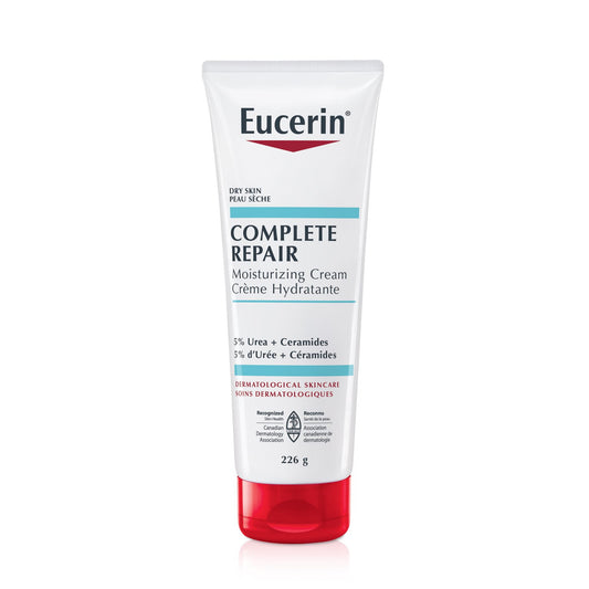 Eucerin Complete Repair 5% Urea Moisturizing Cream for Dry Skin, 226 g